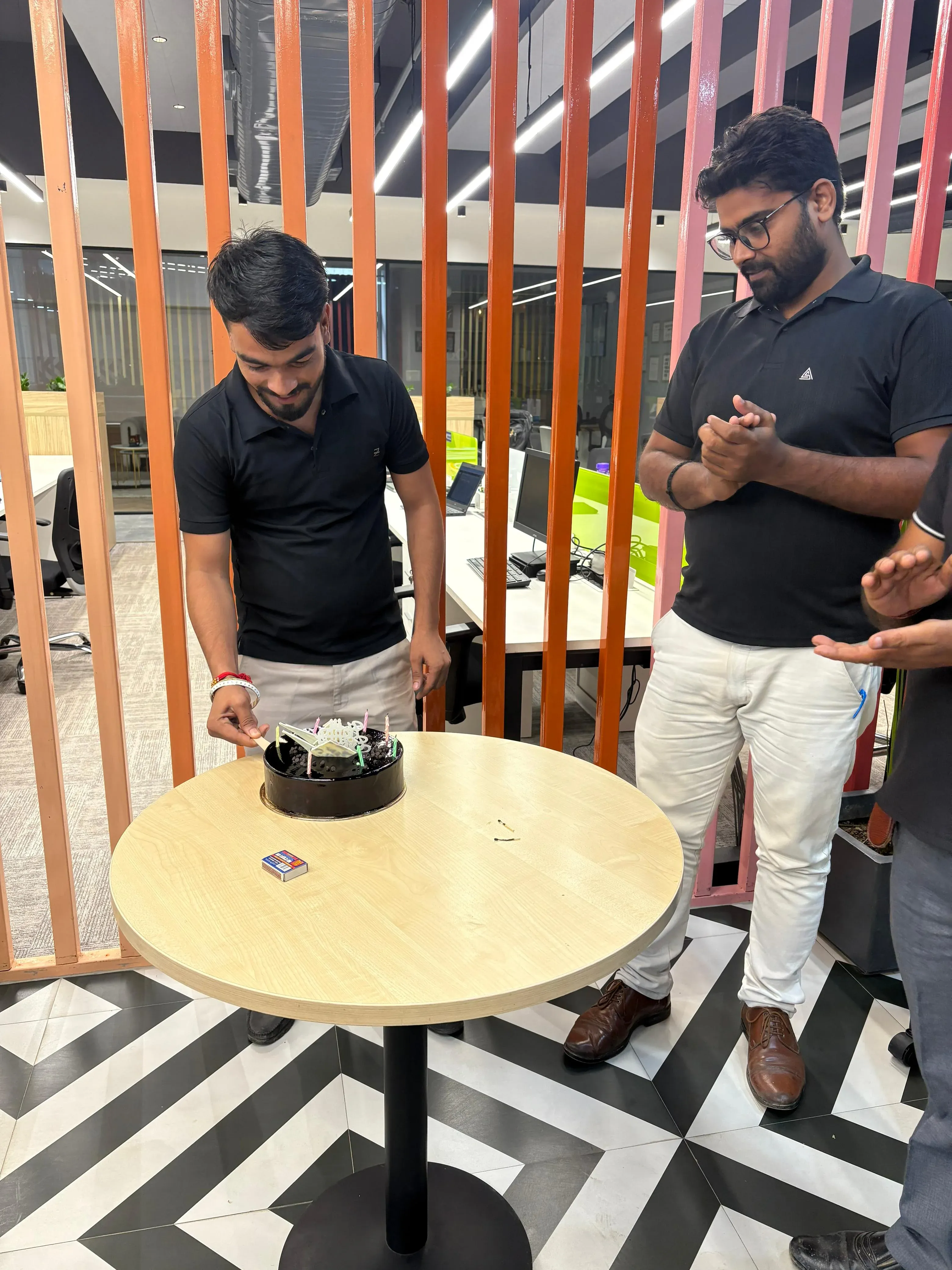 Birthday celebration moments