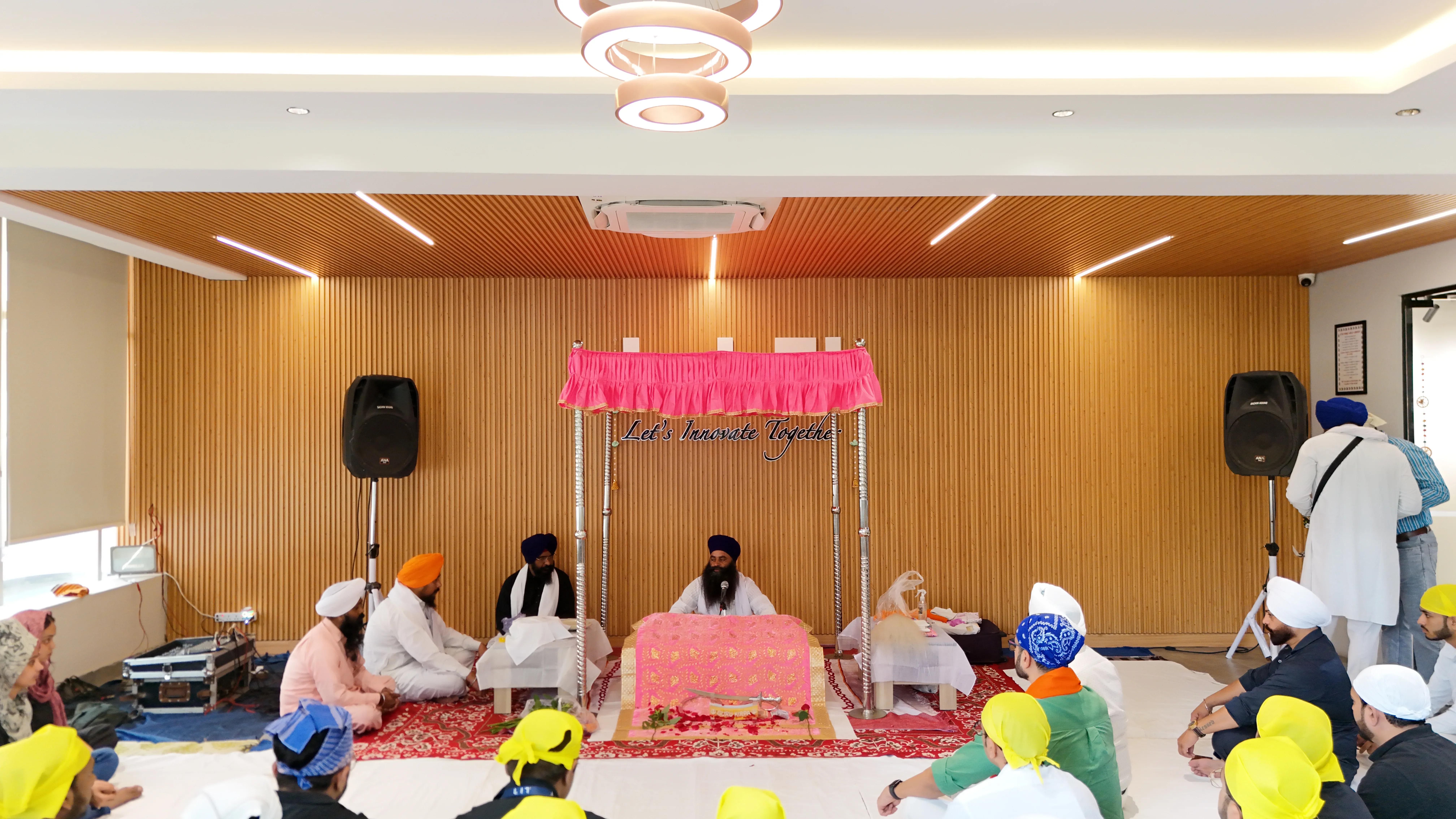 Diwali celebration setup